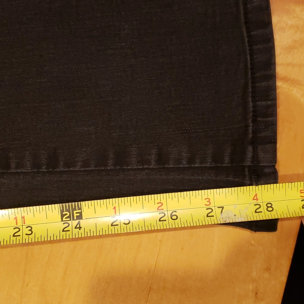 Calvin Klein black denim boot cut jeans - Picture 7 of 9
